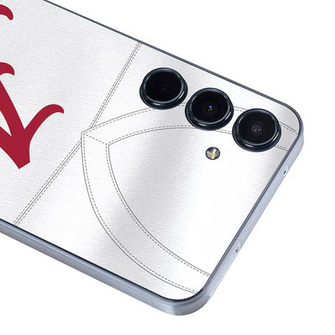 University of Alabama White Jersey Galaxy A55 5G Skin